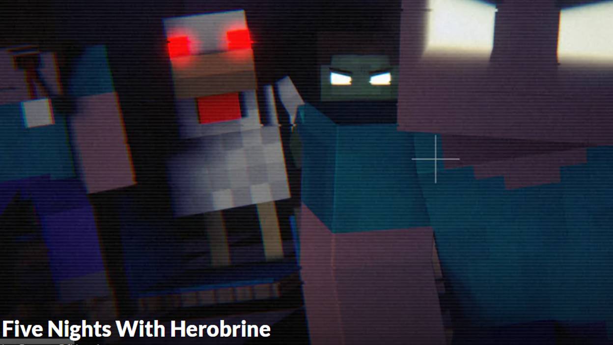 Five Nights With Herobrine-Пять ночей с Херобрином