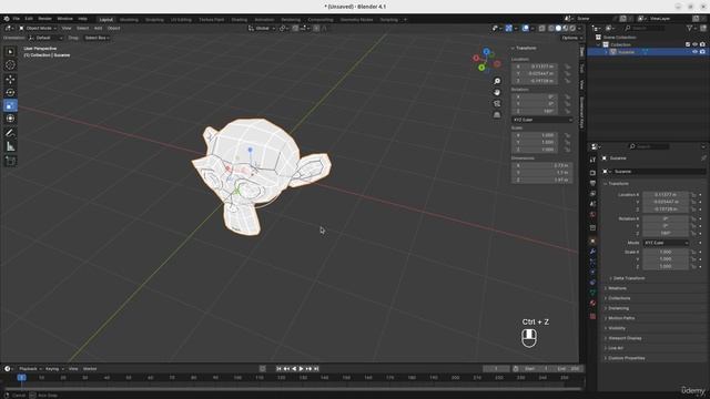 2. 01 - 02 - intro to blender interface