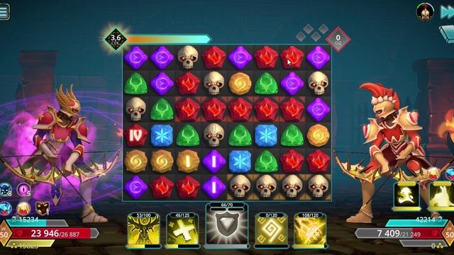 Puzzle Quest 3 - Dok vs Phalseimpressions