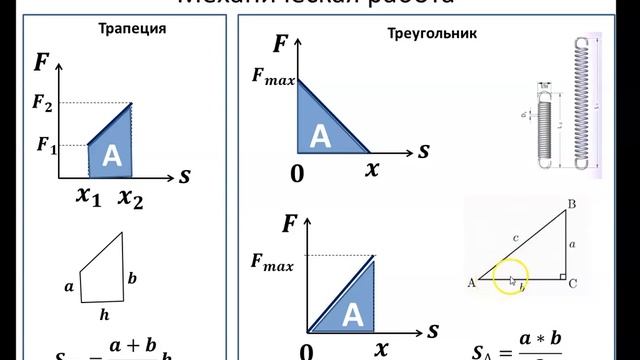 Решение задач по теме: "Механическая работа"