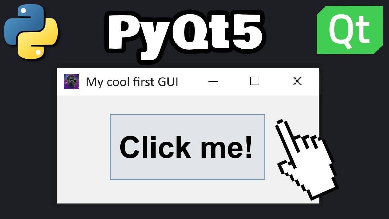 Урок №5: Python PyQt5 КНОПКИ