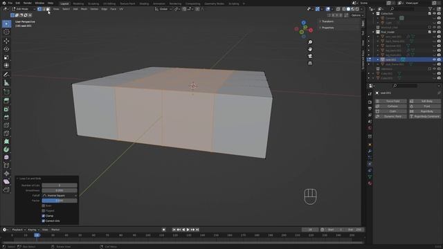 06 - Create Cushens with the Cloth Modifier - Create furniture in blender видео уроки