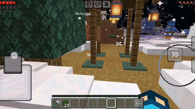 Minecraft но у нас Новый год вторая часть