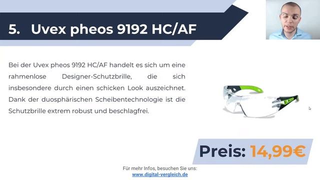 Schutzbrille Test  Vergleich der besten Schutzbrille in 2024