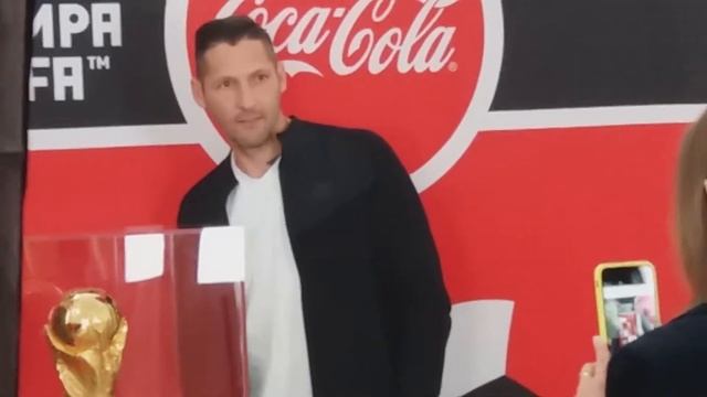 Кубок чемпионата мира по футболу 2018 FIFA в Санкт-Петербурге,Marco Materazzi.