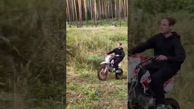 На небольшую горку после дождя #эндуро #enduro #kayo #кайо