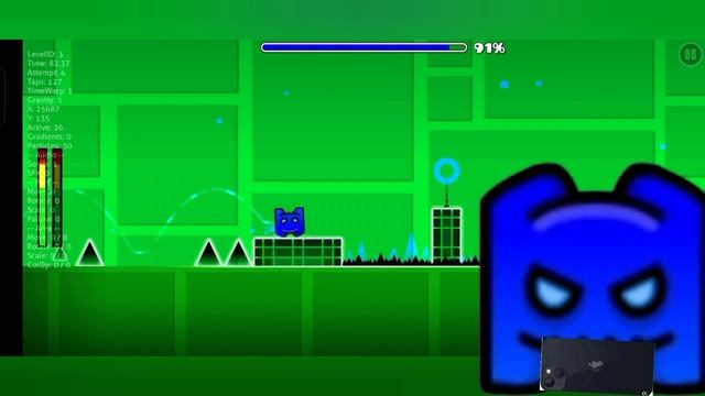 Дискордик проходит Geometry Dash part 2