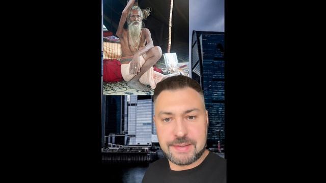 В Индии туристы обнаружили в пещере человека которому якобы 111 лет и он там медитировал