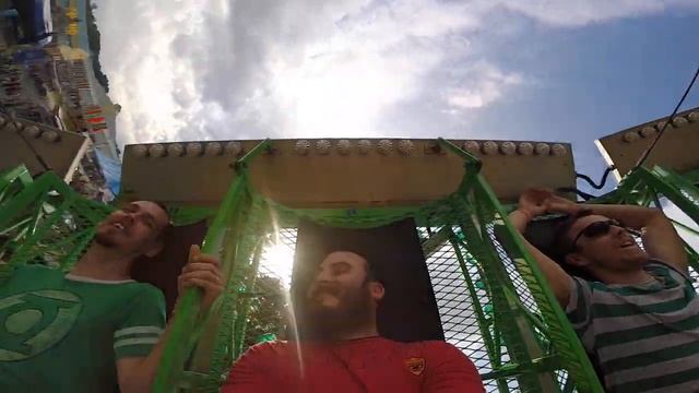 Spinning ride at Cabarrus County Fair