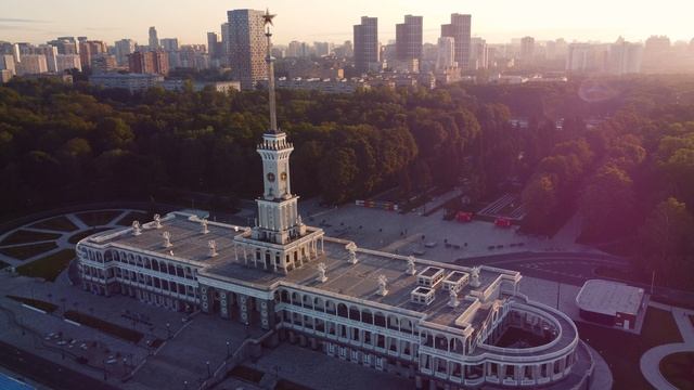 Аэросъёмка - Речной вокзал