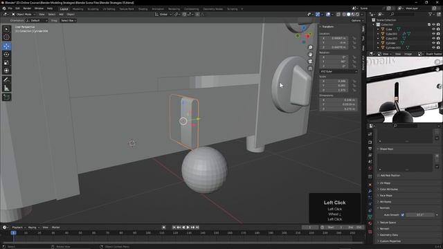 06 - The Boolean Modifier. STRATEGIES for MODELING and TEXTURING in Blender