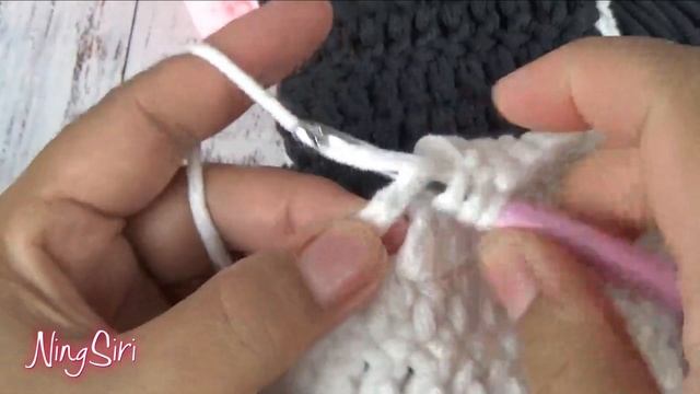 Crochet Easy Beginner Adult Shark Slipper Socks DIY Tutorial | NingSiri Crochet