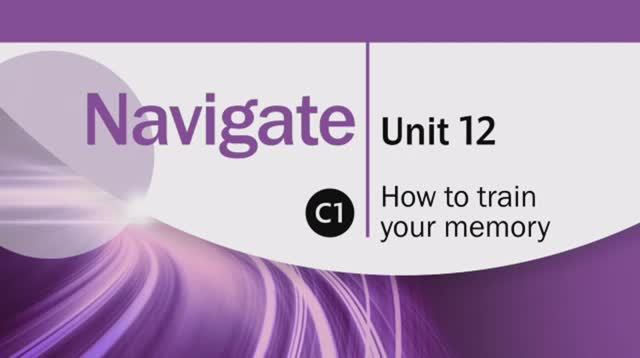 Navigate C1. Video. Unit 12