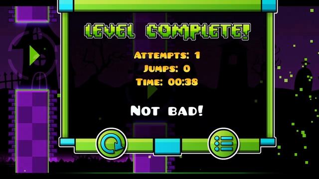 играю в geometry dash world (не удивляйтесь что я так легко прохожу уровни)