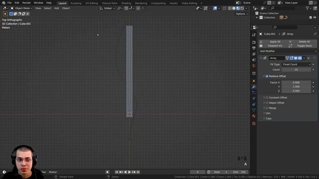 Array an Object Along a Curve in Blender Tutorial