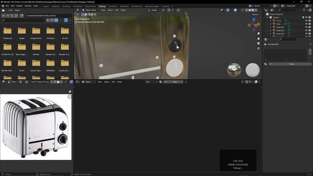 15 - Adding Materials. STRATEGIES for MODELING and TEXTURING in Blender