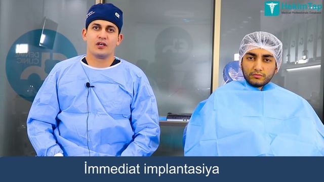 Immediat implantasiya - Məmnun pasiyent Oktay bəy!