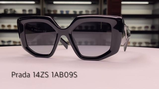 Обзор солнечных очков класса Люкс – Prada 14ZS 1AB09S