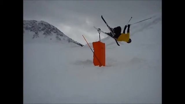 Nice Ski Crash