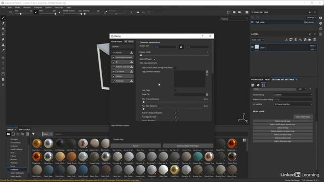 78. Importing in Substance Painter. ARCHITECTURAL VISUALIZATION in Blender Substance Painter