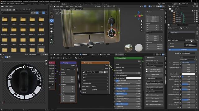 17 - Adding Image Textures. STRATEGIES for MODELING and TEXTURING in Blender