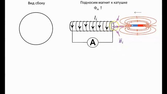 Рассмотрение темы: "Электромагнитная индукция" (8 класс)