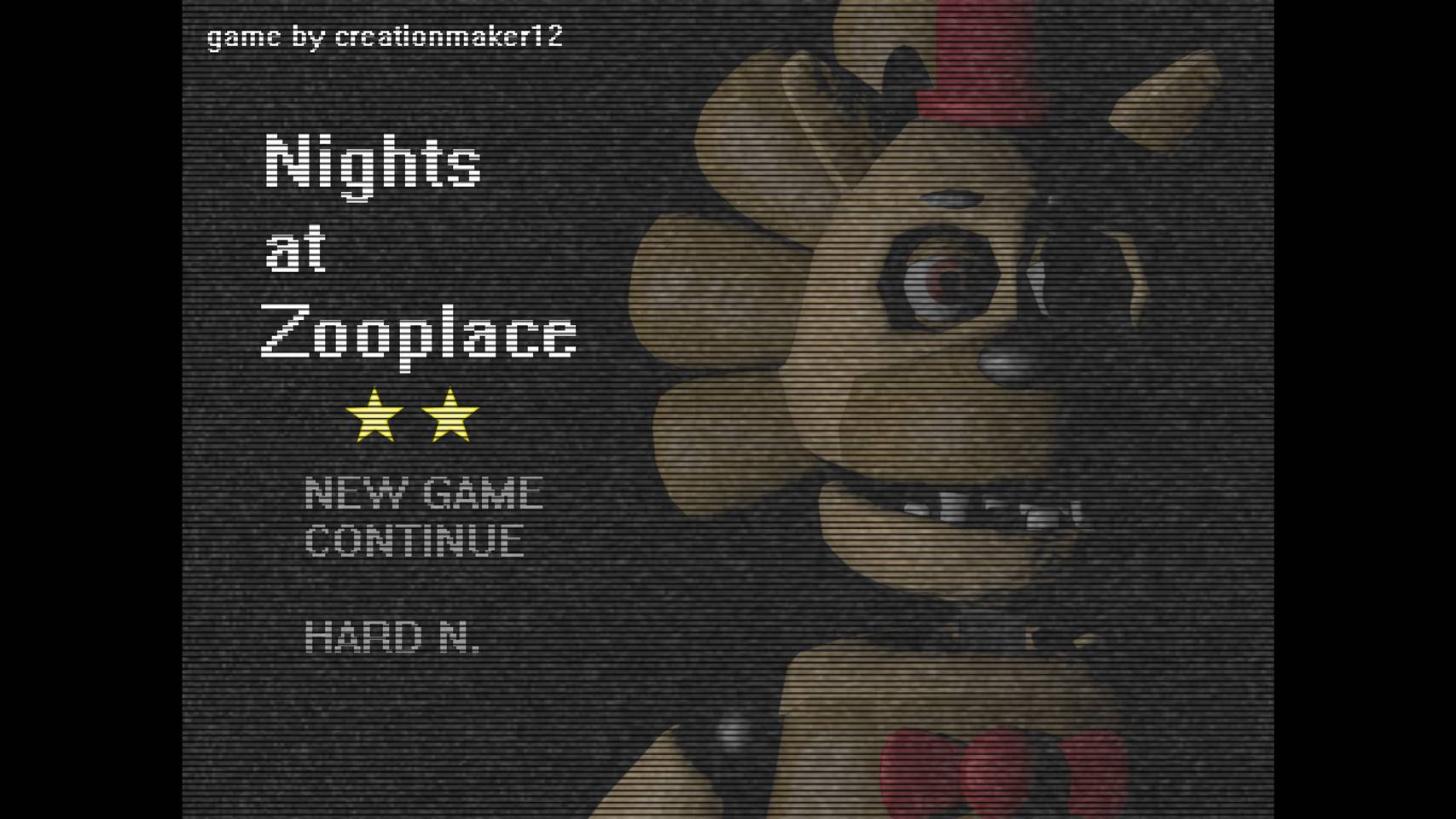 Nights at Zooplace  FNAF FAN GAME-НОЧИ В ЗООПЛОСЕ