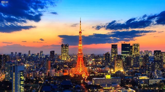 TOKYO 🗼in 8K Ultra HD HDR [60FPS] Dolby Vision   Tokyo 8K HDR   8K TV