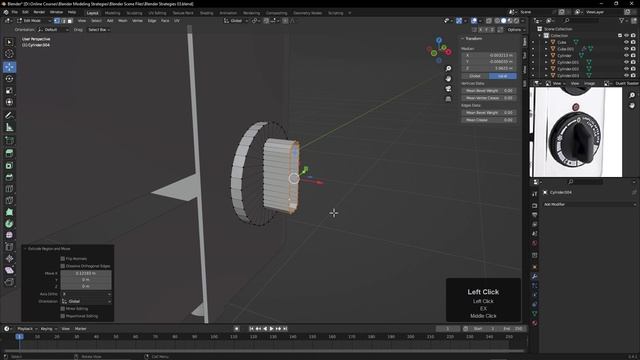 05 - Pivot Points and the 3D Cursor. STRATEGIES for MODELING and TEXTURING in Blender