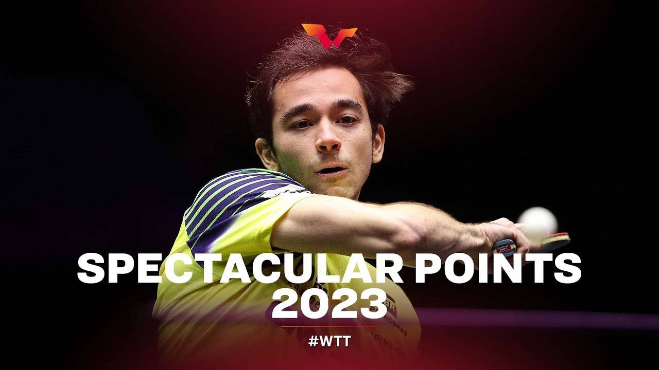 Лучшие розыгрыши в настольном теннисе 2023 года | BEST Table Tennis Points of 2023 🤩