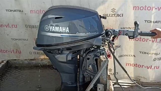 Yamaha F25G EFI.Запуск двигателя.