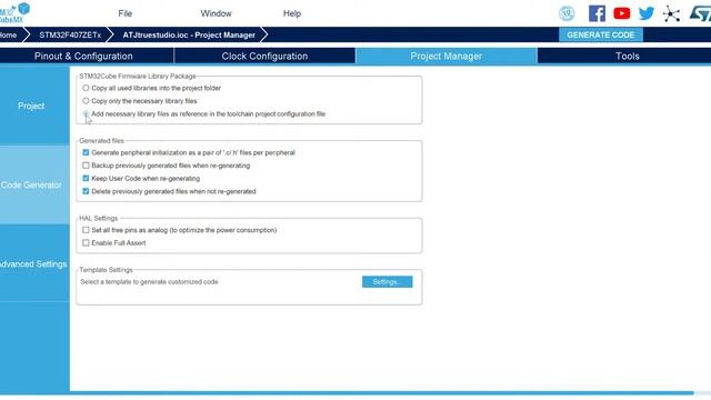 STM32CubeMX ATJtruestudio ioc  STM32F407ZETx 22 05 2019 8 52 51