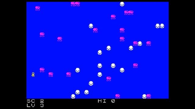 CLAM DIVER (2024) ZX Spectrum