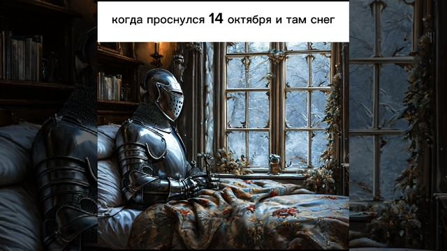 скоро зима придет