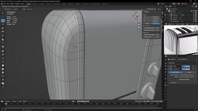 08 - Normals and the Array Modifier. STRATEGIES for MODELING and TEXTURING in Blender