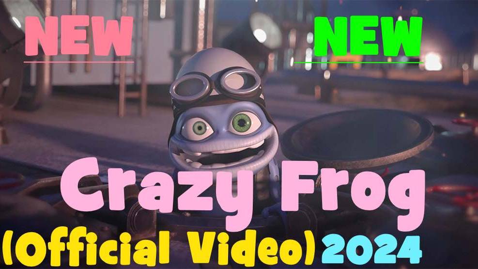 Crazy Frog 2025 | Сумасшедшая лягушка | крейзи фрог | мультфильм crazy #crazyfrog #крейзифрог #frog