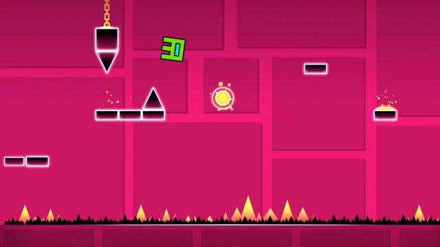 пытаюсь пройти can't let's go в geometry dash