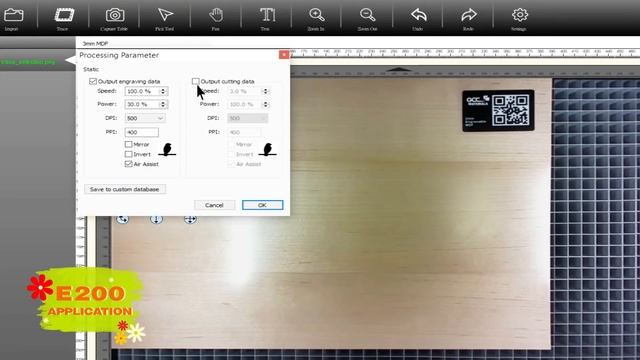 E200 CO2 Desktop Laser Engraver Application(new version)│GCC LaserPro