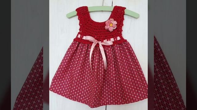 Very Impressive Handmade Crochet baby Frocks Pattern 2023