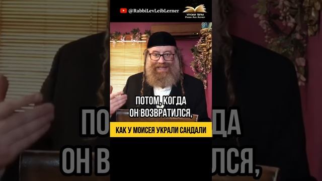 😱 Как у Моисея украли сандалии 🩴 Просто невероятно!