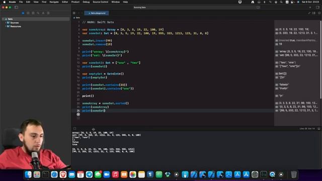 Swift 5 - коллекции, Set