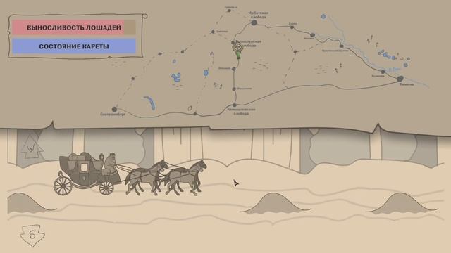 Сибирская Экспедиция 1734 - игра на геймджем "Начни игру"