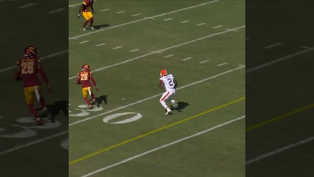 Amari Cooper catches for a 19-yard Gain vs. Washington Commanders