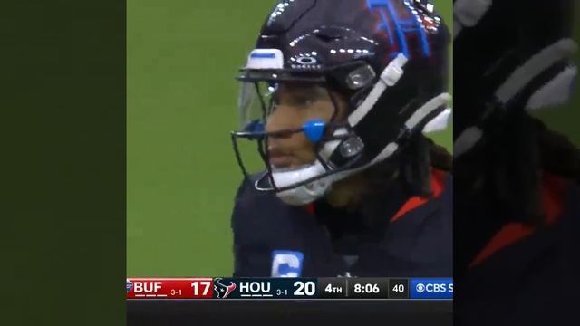 Terrel Bernard intercepts the C.J. Stroud pass vs. Houston Texans