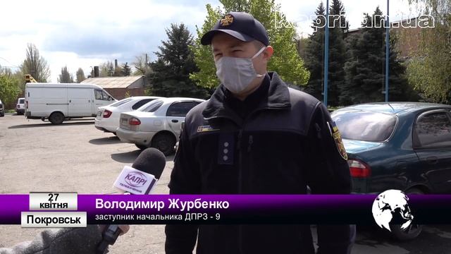 У Покровську вщент згорів автомобіль: офіційний коментар