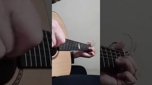 Фрагмент пьесы для гитары - Guitar piece fragment