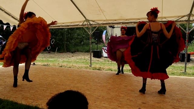 Saloon girls French Cancan  #upskirt#шоу#танец