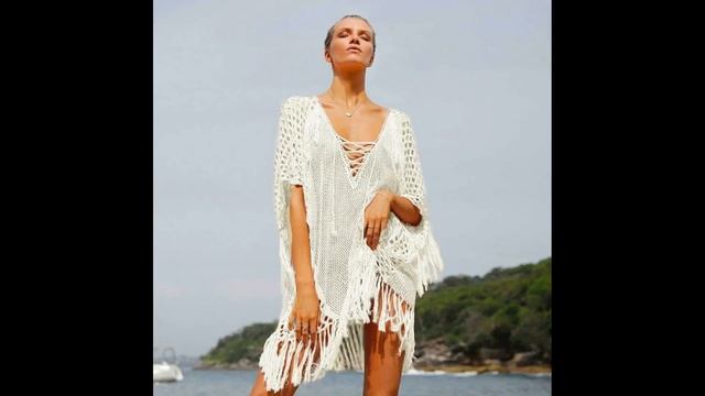 Beach knit fashion