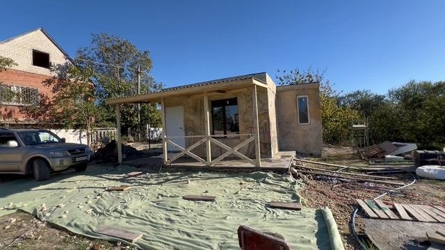 Дом из пенопласта! ПРодолжение