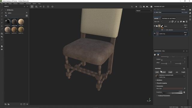 069. Adding Textures Based on a Color ID Map in BLENDER Victorian Room